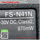 (A)Unused, FS-N41N, Digital fiber senser, ดิจิตอลไฟเบอร์เซนเซอร์, KEYENCE