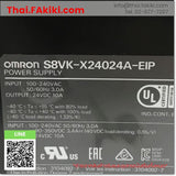 (A)Unused, S8VK-X24024A-EIP DC24V 10A, Power Supply, พาวเวอร์ซัพพลาย, OMRON