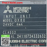 (A)Unused, QX80, Input Module, โมดูลอินพุต, MITSUBISHI