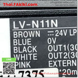 (B)Unused*, LV-N11N, Laser sensor Amplifier, เลเซอร์เซ็นเซอร์, KEYENCE
