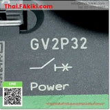 (A)Unused, GV2P32 (Black) 24-32A, Electromagnetic Contactor, แมกเนติกคอนแทคเตอร์, SCHNEIDER