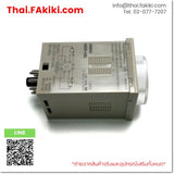 (C)Used, H3CR-H8L 0.6-12s AC200-240V, Solid State Timer, เครื่องจับเวลาโซลิดสเตต, OMRON