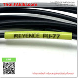 (B)Unused*, FU-77, Fiber Optic Sensor Amplifier, ไฟเบอร์แอมพลิฟายเออร์, KEYENCE