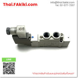 (C)Used, SY7120-3DZ-02 5-Port DC24V, 1/4 inch, 5-Port Solenoid Valve, โซลินอยด์วาล์ว 5 พอร์ต, SMC