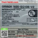 (C)Used, NS5-SQ10B-V2 DC24V 5.7inch, Touch Panel, หน้าจอสัมผัส, OMRON