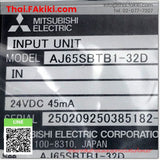 (A)Unused, AJ65SBTB1-32D 32points, CC-Link System Remote I/O Module, โมดูล I/O ระยะไกลระบบ CC-Link, MITSUBISHI