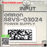 (A)Unused, S8VS-03024 DC24V 1.3A, Switching Power Supply, แหล่งจ่ายไฟแบบสวิตชิ่ง, OMRON