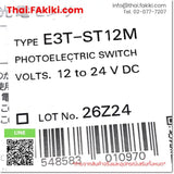 (A)Unused, E3T-ST12M 2m, Photoelectric Sensor, โฟโต้อิเล็กทริค เซ็นเซอร์, OMRON