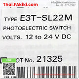 (A)Unused, E3T-SL22M 2m, Photoelectric Sensor, โฟโต้อิเล็กทริค เซ็นเซอร์, OMRON