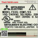 (A)Unused, FX3S-20MT/ES, PLC Main Module, พีแอลซียูนิตหลัก, MITSUBISHI