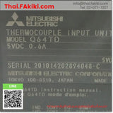 (B)Unused, Q64TD Analog Module, โมดูลอนาล็อก สเปค -, MITSUBISHI