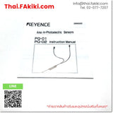 (A)Unused, PQ-02, Photoelectronic Sensor, โฟโต้อิเล็กทริค เซ็นเซอร์, KEYENCE