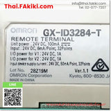 (B)Unused*, GX-ID3284-T Ver.1.1, Remote I/O Terminal, เทอร์มินัล I/O ระยะไกล, OMRON