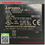 (C)Used, Q68ADV 8ch, Digital-Analog Converter Module, โมดูลตัวแปลงดิจิตอล-อนาล็อก, MITSUBISHI