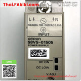 (A)Unused, S8VS-01505 DC5V 2A, Power Supply, พาวเวอร์ซัพพลาย, OMRON