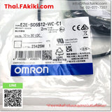 (A)Unused, E2E-S05S12-WC-C1 2m, Photoelectric Sensor, โฟโต้อิเล็กทริค เซ็นเซอร์, OMRON