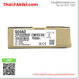 (A)Unused, Q64AD 4ch, Analog-Digital Converter Module, โมดูลตัวแปลงดิจิตอล-อนาล็อก, MITSUBISHI