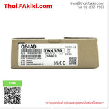 (B)Unused*, Q64AD 4ch, Analog-Digital Converter Module, โมดูลตัวแปลงดิจิตอล-อนาล็อก, MITSUBISHI