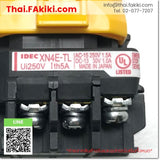 (B)Unused*, XN4E-TL403Q4MR Rc40mm Red LED24V, Emergency Stop Switch, สวิทซ์ฉุกเฉิน, IDEC