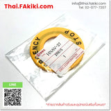 (A)Unused, HNAV-27, Emergency Stop, แผ่นป้ายสวิตช์กดหยุดฉุกเฉิน, IDEC