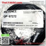(B)Unused*, OP-87272 M12 5m, Connector Cable, สายเชื่อมต่อ, KEYENCE