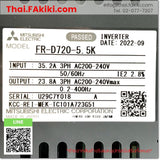 (B)Unused*, FR-D720-5.5K 5.5kW, Inverter, อินเวอร์เตอร์, MITSUBISHI