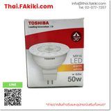 (B)Unused*, MR16 LED 6.0W, Warm White, แสงวอร์มไวท์, TOSHIBA