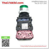 (C)Used, ALW22611DG AC200-220V ø22 1a1b (Green), Illuminated Push Button Switch, สวิตช์ปุ่มกดที่มีหลอดสัญญาณติดอยู่, IDEC