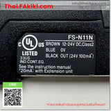 (A)Unused , FS-N11N , Fiber Optic Sensor ไฟเบอร์ออปติกเซนเซอร์ , KEYENCE