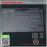 (C)Used , MR-J4-70B AC200V 0.75kW , Servo Amplifier ชุดควบคุมการขับเคลื่อนเซอร์โว , MITSUBISHI