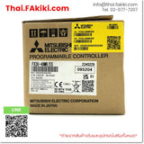 (A)Unused, FX3U-48MR/ES AC100-240V	, PLC Main Module พีแอลซียูนิตหลัก , MITSUBISHI