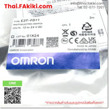 (A)Unused, E3T-FD11 2m, Photoelectric Sensor, โฟโตอิเล็กทริคเซนเซอร์, OMRON