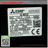 (A)Unused, HG-MR23B 0.2kW, Servo motor, เซอร์โวมอเตอร์, MITSUBISHI