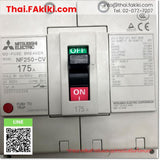 (A)Unused, NF250-CV 3P 175A, No fuse Circuit Breaker, โนฟิวส์ เบรกเกอร์, MITSUBISHI