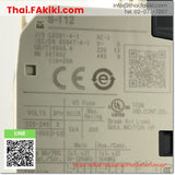 (B)Unused*, MSO-T12 AC200-240V 9A, Magnetic Starters, แมกเนติกสตาร์ทเตอร์, MITSUBISHI