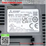 (A)Unused, GT2103-PMBD DC24V, Graphic Operation Terminal, GOT, หน้าจอแสดงผล GOT, MITSUBISHI