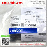 (A)Unused, E3T-FT24 2m, Photoelectric Sensor, โฟโต้อิเล็กทริค เซ็นเซอร์, OMRON