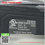 (A)Unused, FS-N41P 2m, Photoelectric Sensor, โฟโต้อิเล็กทริค เซ็นเซอร์, KEYENCE