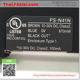 (A)Unused, FS-N41N, Digital fiber senser, ดิจิตอลไฟเบอร์เซนเซอร์, KEYENCE