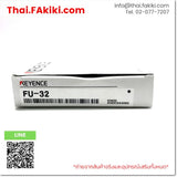 (A)Unused, FU-32 1m, Fiber Optic Sensor Amplifier, ไฟเบอร์ออปติกเซนเซอร์, KEYENCE