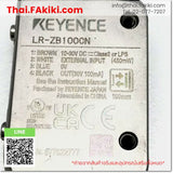 (A)Unused, LR-ZB100CN, Amplifier Built-in Laser Sensor, แอมพลิฟายเออร์ ในเลเซอร์เซนเซอร์, KEYENCE