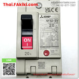 (C)Used, NF32-SV 2P 20A, No-Fuse Breaker, เบรกเกอร์โนฟิวส์, MITSUBISHI