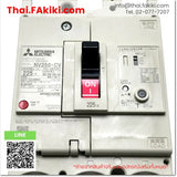 (B)Unused*, NV250-CV AC100-440V 3P 225A, Earth Leakage Circuit Breaker, เบรกเกอร์ป้องกันไฟฟ้ารั่ว, MITSUBISHI