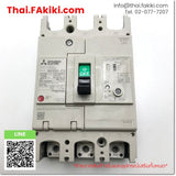 (B)Unused*, NV250-CV AC100-440V 3P 225A, Earth Leakage Circuit Breaker, เบรกเกอร์ป้องกันไฟฟ้ารั่ว, MITSUBISHI