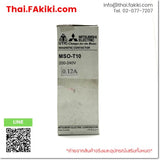 (B)Unused*, MSO-T10 AC200-240V 0.1A-0.16A, Electromagnetic Contactor, แมกเนติกคอนแทคเตอร์, MITSUBISHI