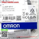 (A)Unused, E3T-ST11 2m, Photoelectric Sensor, โฟโตอิเล็กทริคเซนเซอร์, OMRON