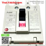 (B)Unused*, NF63-SV 3P 20A, Circuit Breaker, เบรกเกอร์ลูกย่อย, MITSUBISHI
