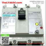 (C)Used, EW50AAG 3P 30A, Earth Leakage Circuit Breaker, เบรกเกอร์ลูกย่อย, FUJI