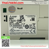 (A)Unused, FX3UC-64MT/D, PLC Main Module, พีแอลซียูนิตหลัก, MITSUBISHI