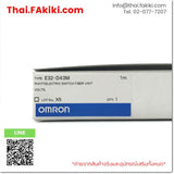 (A)Unused, E32-D43M 1m, Fiber Optic Sensors, ไฟเบอร์ออปติกเซนเซอร์, OMRON